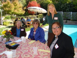 Susan Wheeler, Sandy Pearson, Peggy Singer and Pat O'Connor.